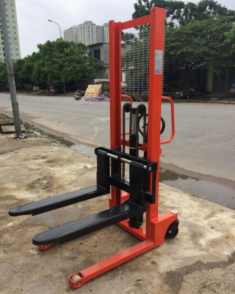 Xe nâng tay cao 1 tấn cao 1.6m